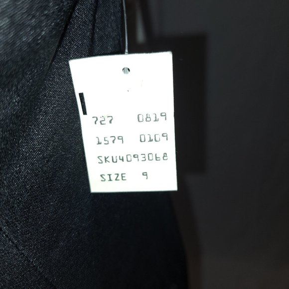 Vintage 80s Mini Coat Dress Button Up Front tie in back - Picture 7 of 7